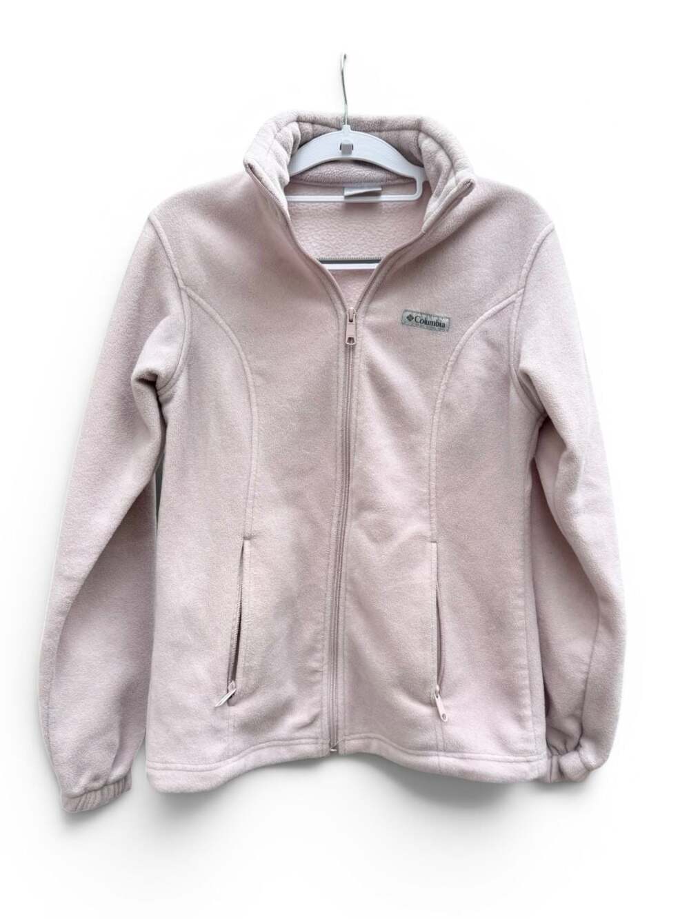 Columbia Women's Full Zip Fleece Jacket Light Pink